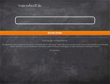 Tablet Screenshot of ivan-rebroff.de